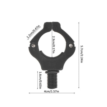 VBESTLIFE black compact rod rest head ready for shore fishing