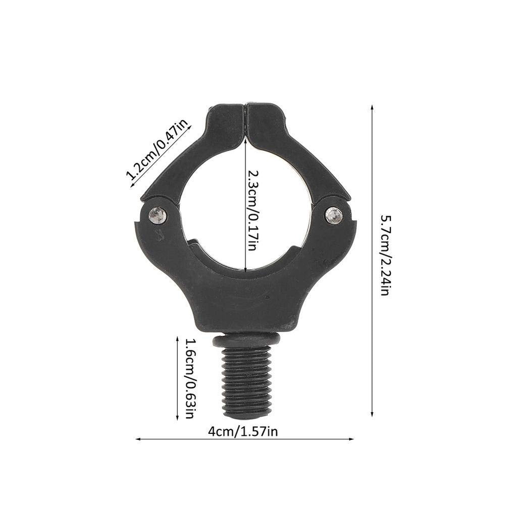 VBESTLIFE black compact rod rest head ready for shore fishing