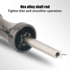 Lightweight rocker arm component for reels