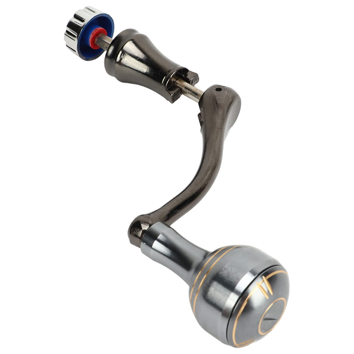 VBESTLIFE rocker arm aluminum alloy close-up for light reel upgrade.
