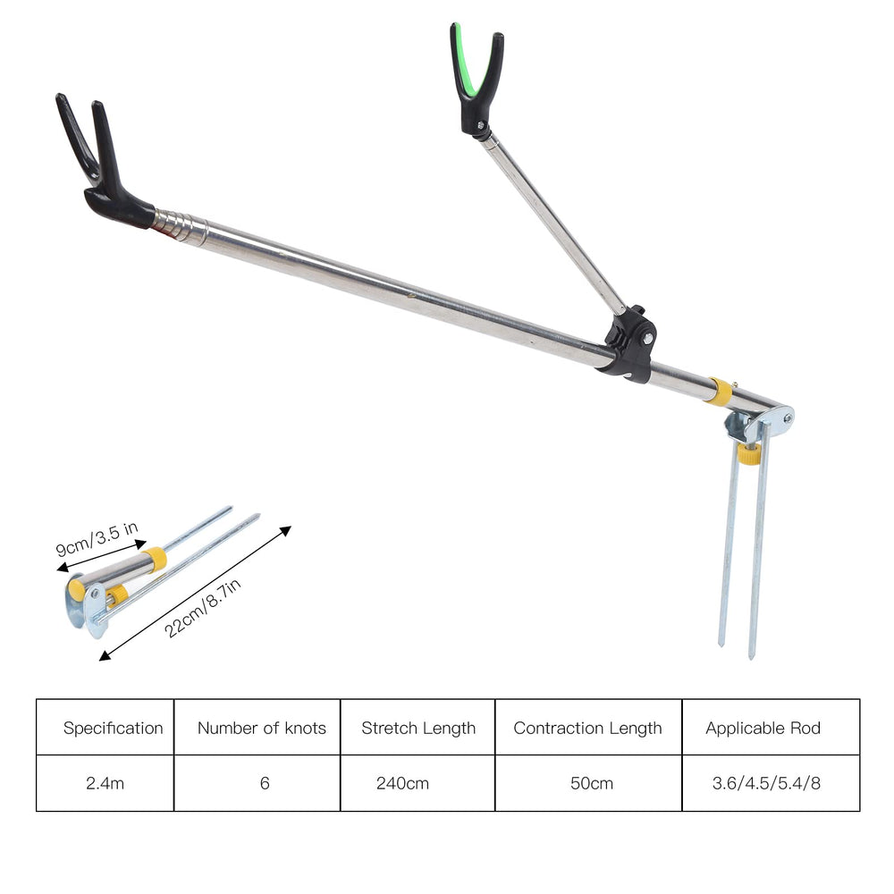 VBESTLIFE stainless steel rod rest designed for durability and reliable placement.
