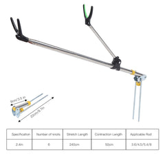 VBESTLIFE stainless steel rod rest designed for durability and reliable placement.