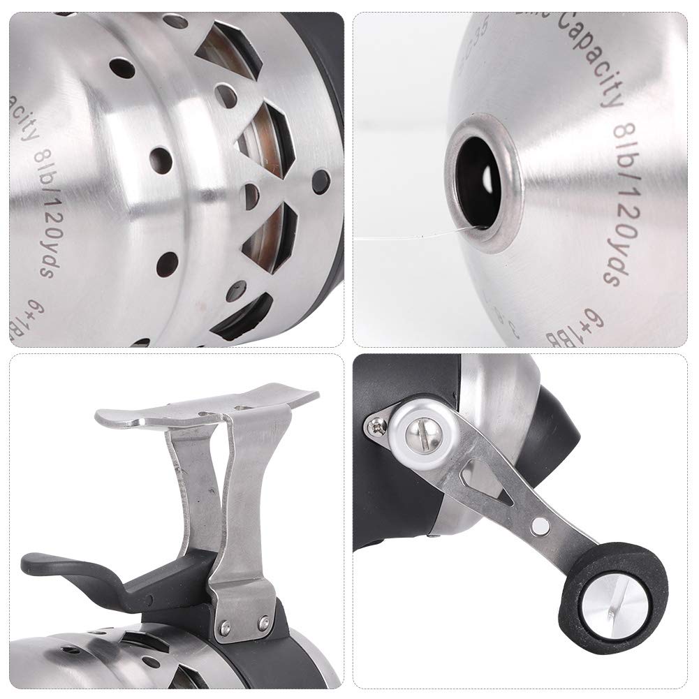 VBESTLIFE SP35 6+1BB gear system demonstrates smooth retrieves.