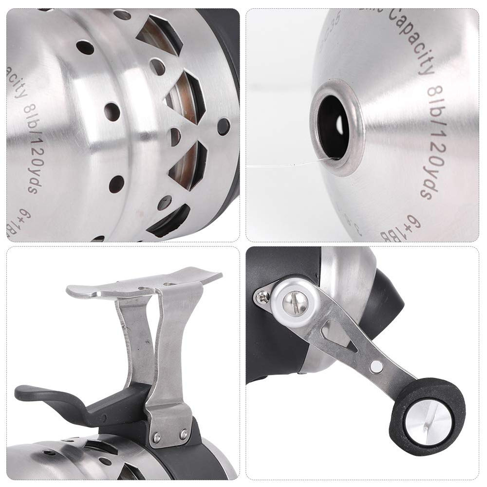 VBESTLIFE SP35 6+1BB gear system demonstrates smooth retrieves.