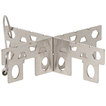 VBESTLIFE stable stove platform compatible with wood, solid fuel, alcohol