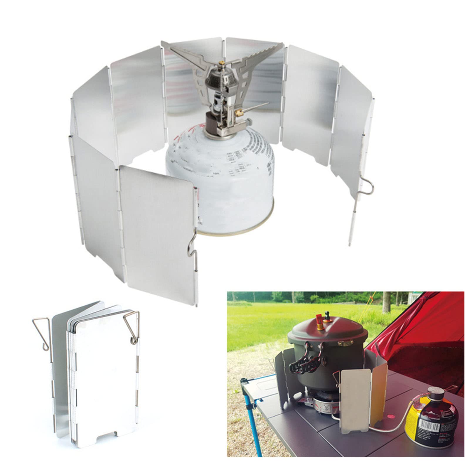 VBESTLIFE outdoor windscreen; withstands weather and frequent use.