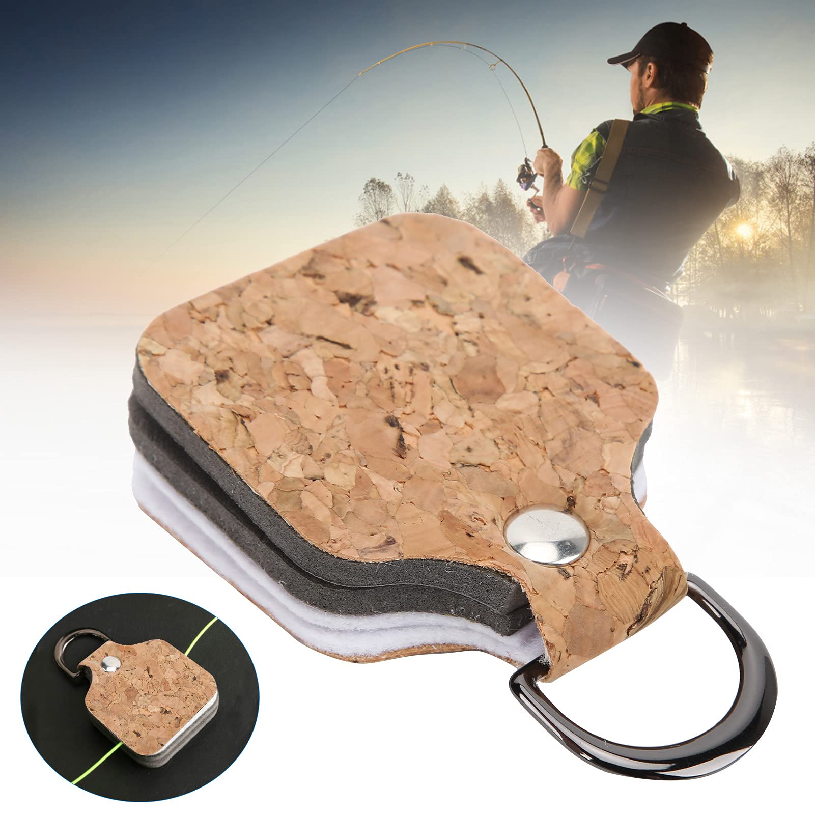 VBESTLIFE two-in-one fishing tool offers portable size for on-the-go casting.