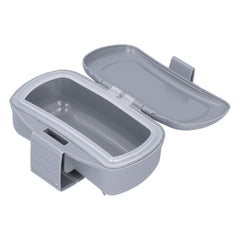Earthworm bait storage case with side buckle