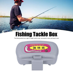 Lid open showing easy bait retrieval