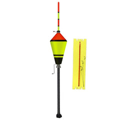 Vdaxvme portable fishing bobber shown in a compact carry case