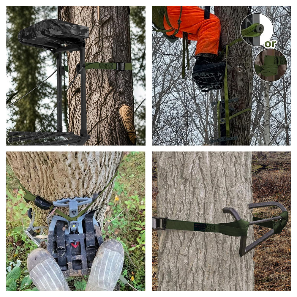 Vecacosic four-pack provides multiple straps for various stands and backups.