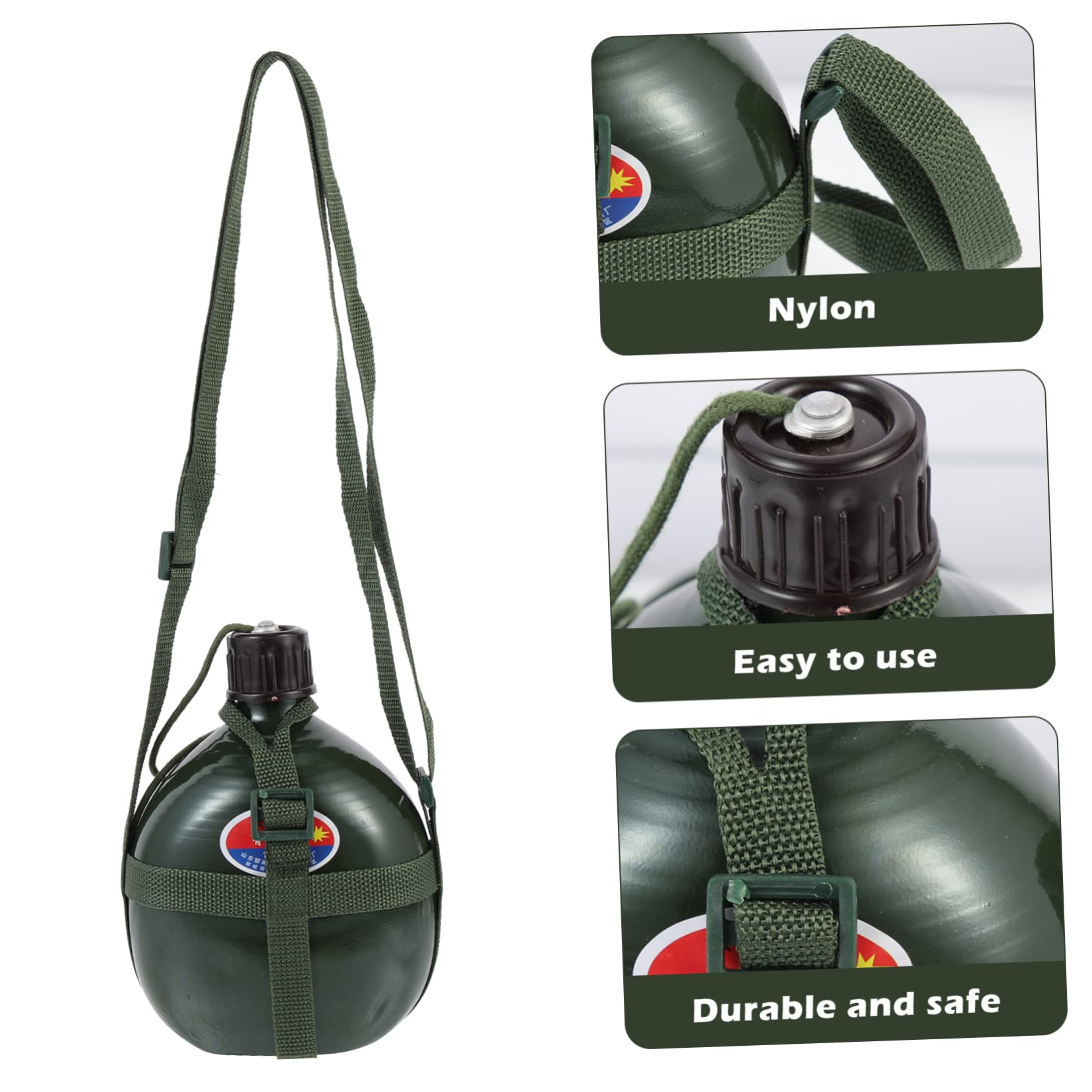 Veemoon aluminum-water-canteen-construction sturdy frame for rugged adventures.