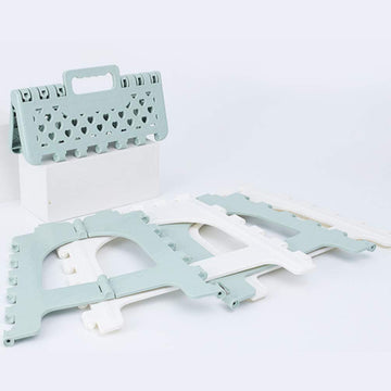 Veemoon folding stool for dining or office areas, quick set up