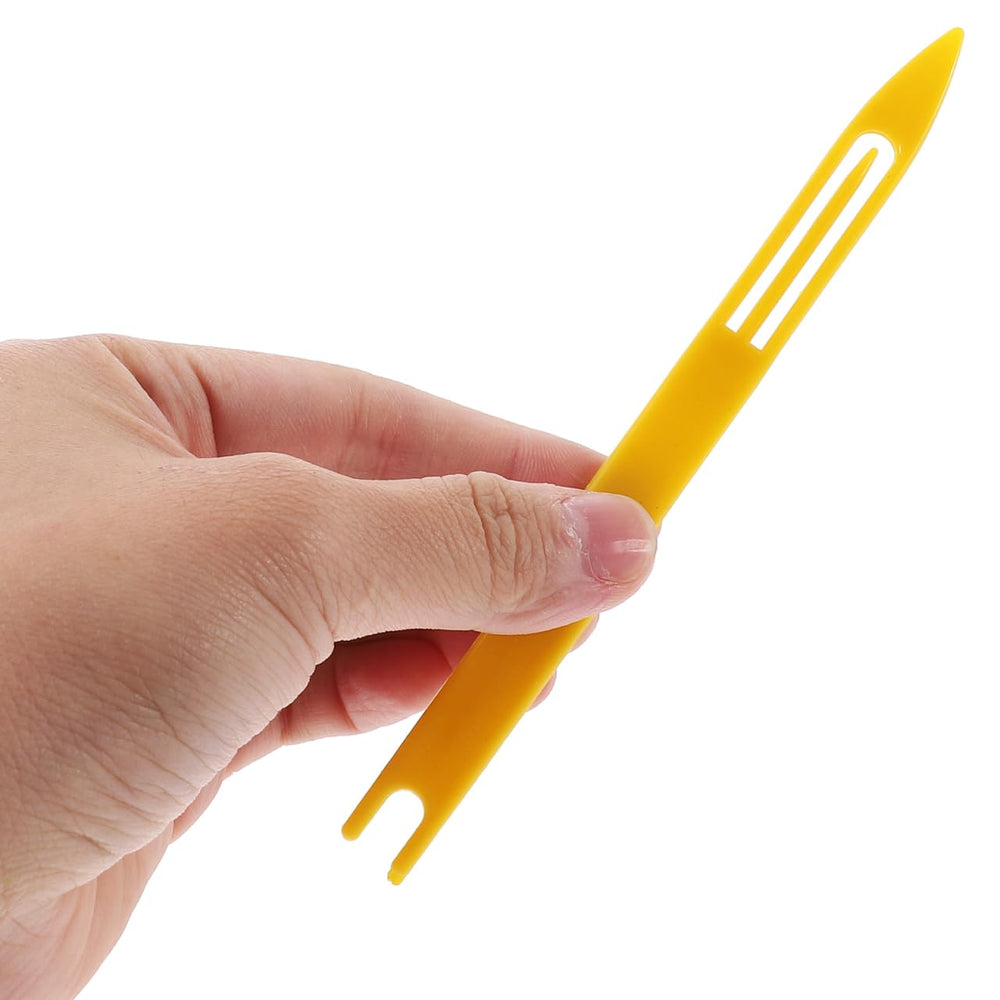 Professional-grade tools protect net lines during weaving and repair