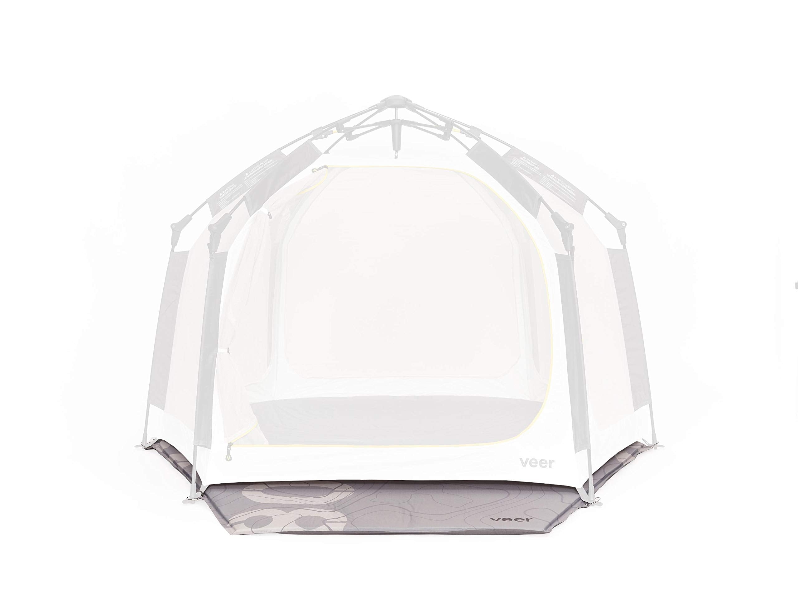 Veer Air Pad auto-inflate in seconds for quick setup.