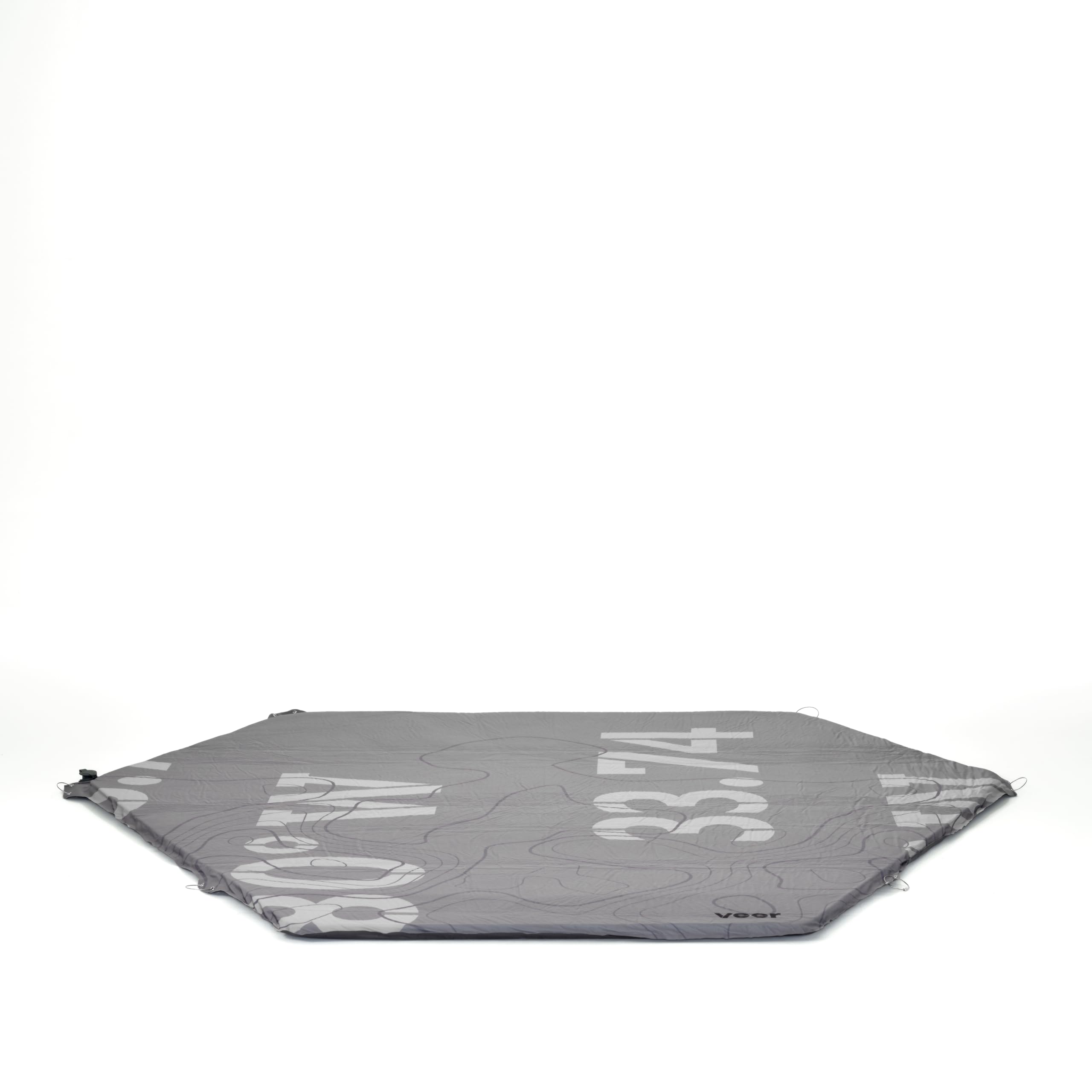 Veer Air Pad XL storage bag attached for hands-free transport.