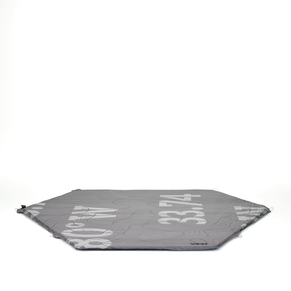 Veer Air Pad XL storage bag attached for hands-free transport.
