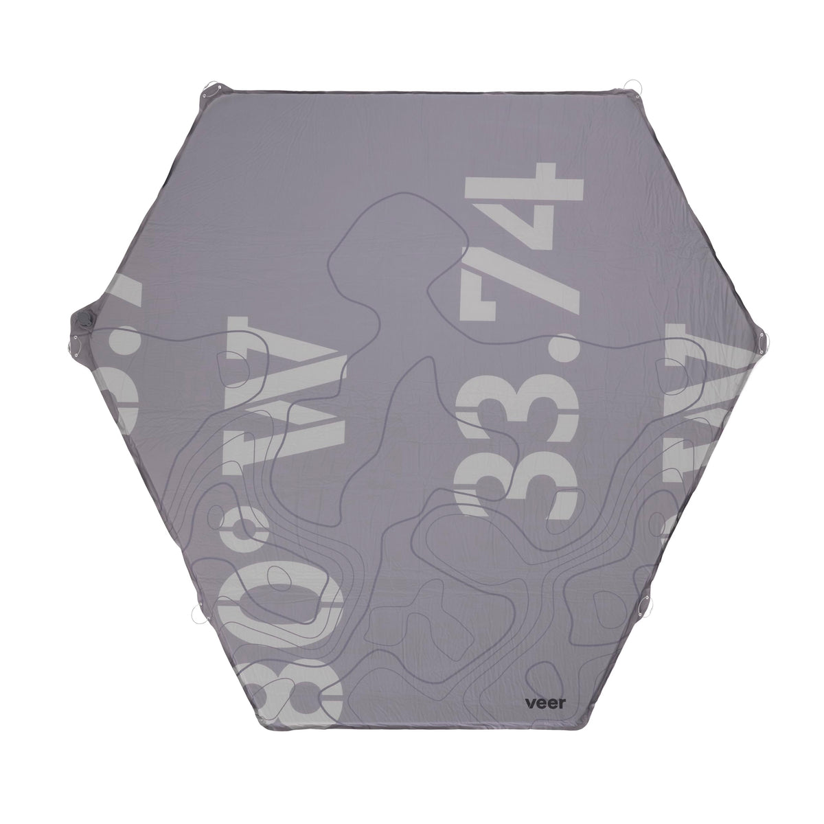 Veer Air Pad XL positioned under Basecamp XL for secure, cushioned rest.