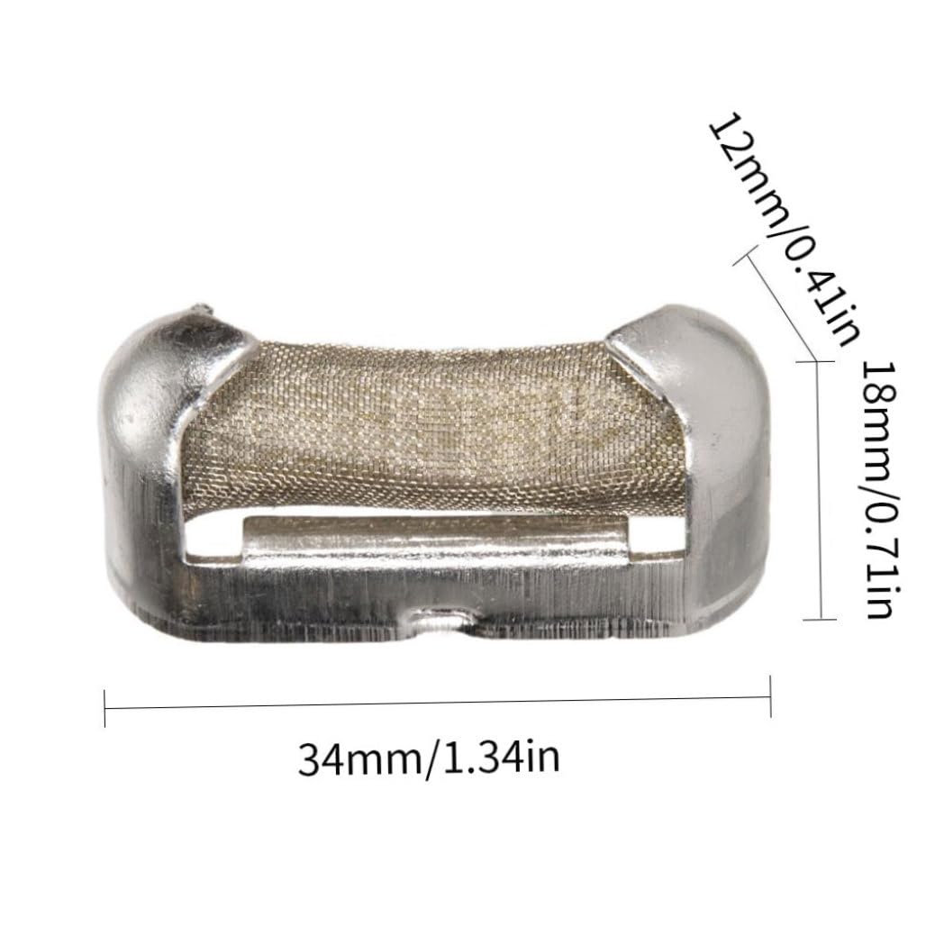 Dimensions 3.4 by 1.2 by 1.8 cm shown for sizing reference