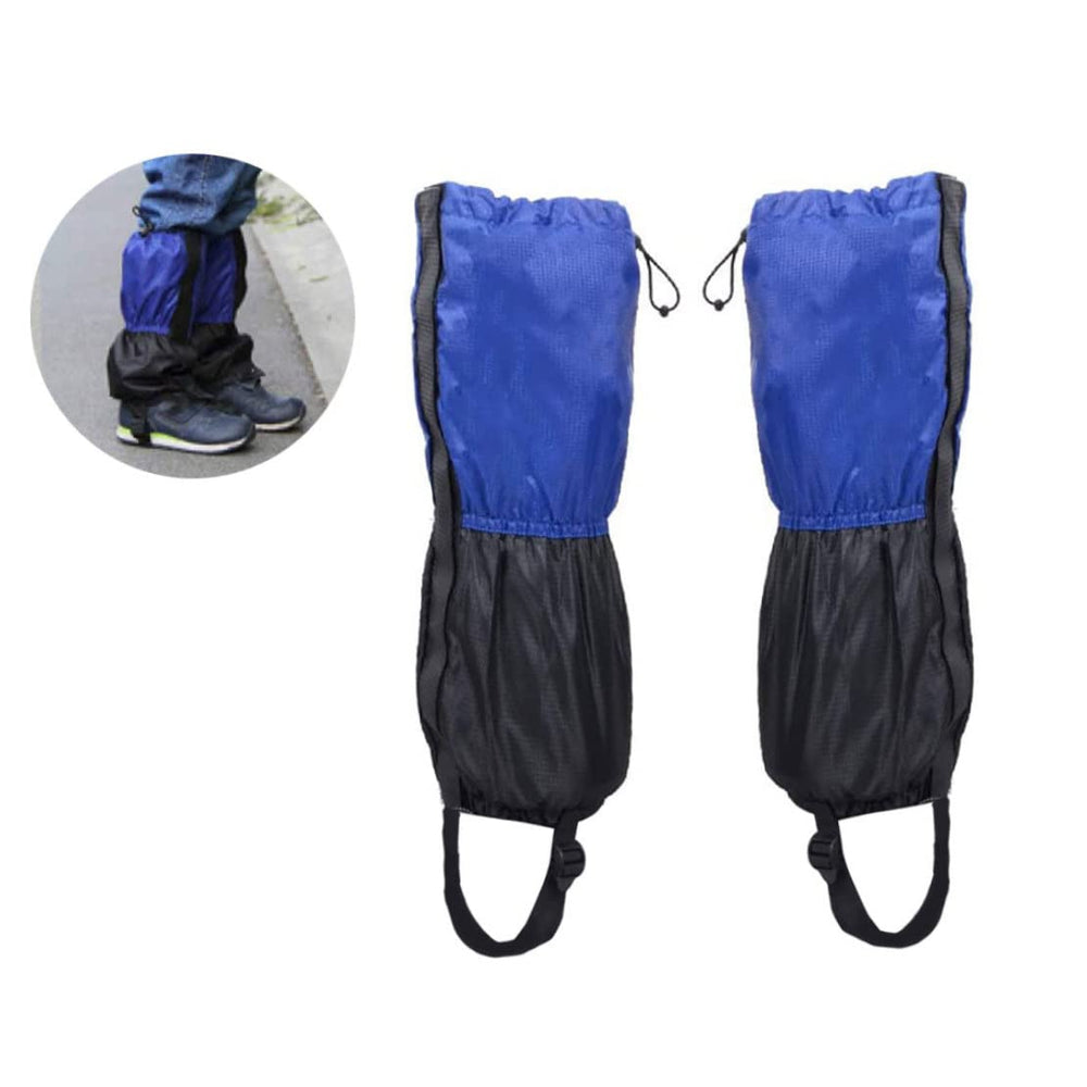 Veesper gaiters polyester construction offers durable outdoor wear.
