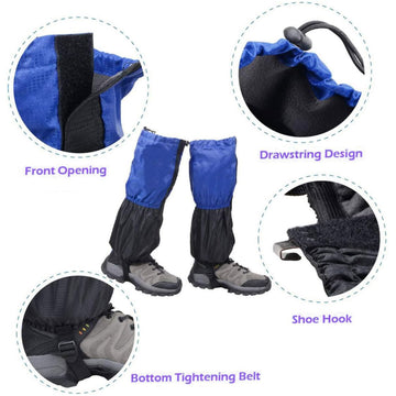 Veesper child gaiters sized 32 cm for secure leg coverage.