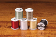 Veevus 12/0 fly tying thread pink spool ideal for precise dubbing and strong wraps
