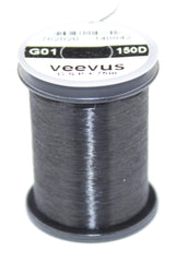 Veevus G.S.P. thread spool enables strong, flat ties for both fresh and saltwater patterns.