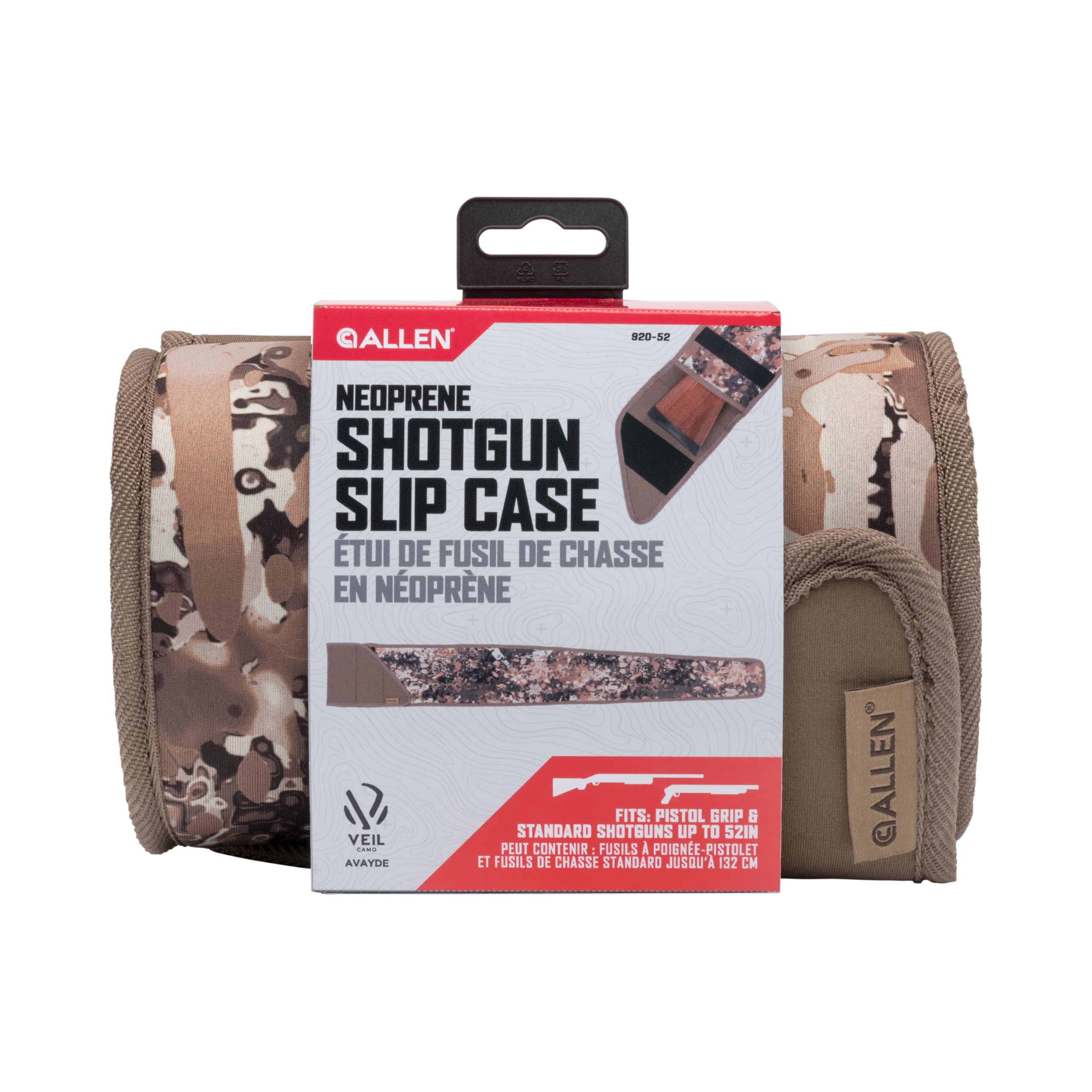 Veil Avayde camouflage pattern on shotgun sleeve