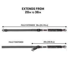 Veil Tac Gray camo pattern on rifle sling