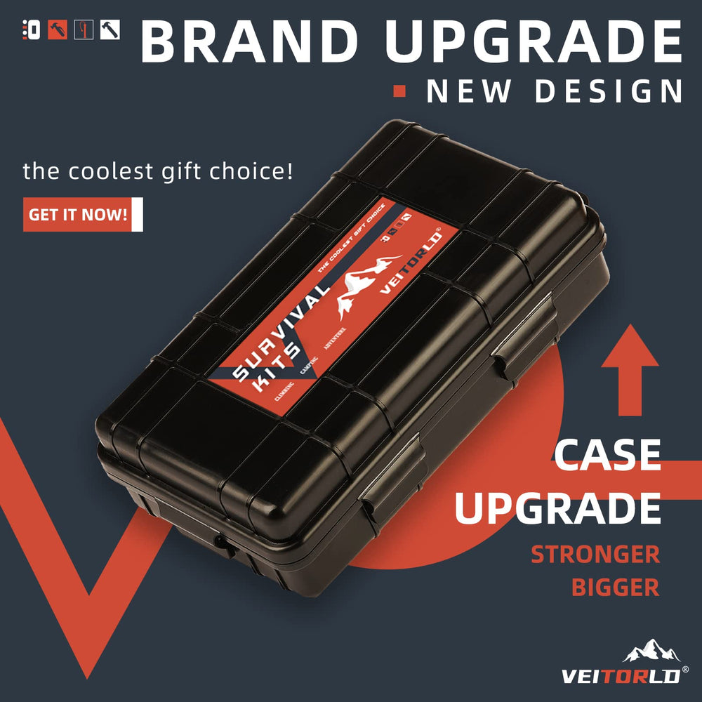 VEITORLD waterproof box storage keeps gear protected in all weather