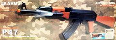 Velocity Airsoft AK47 removable buttstock for compact handling
