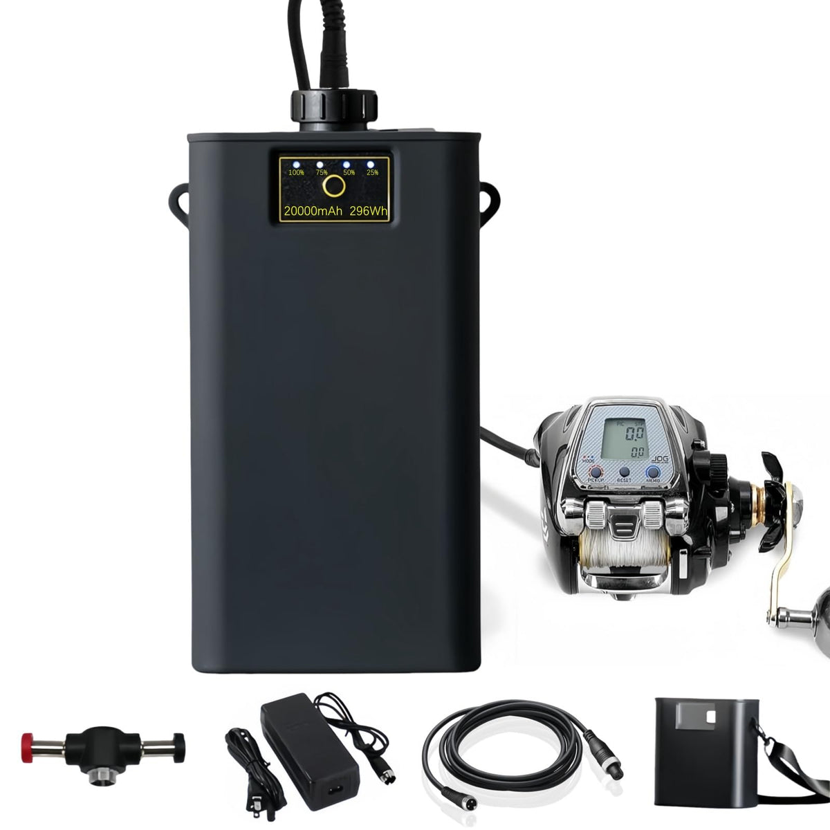 Velycein battery exterior aluminum shell showing rugged corrosion resistance for offshore use