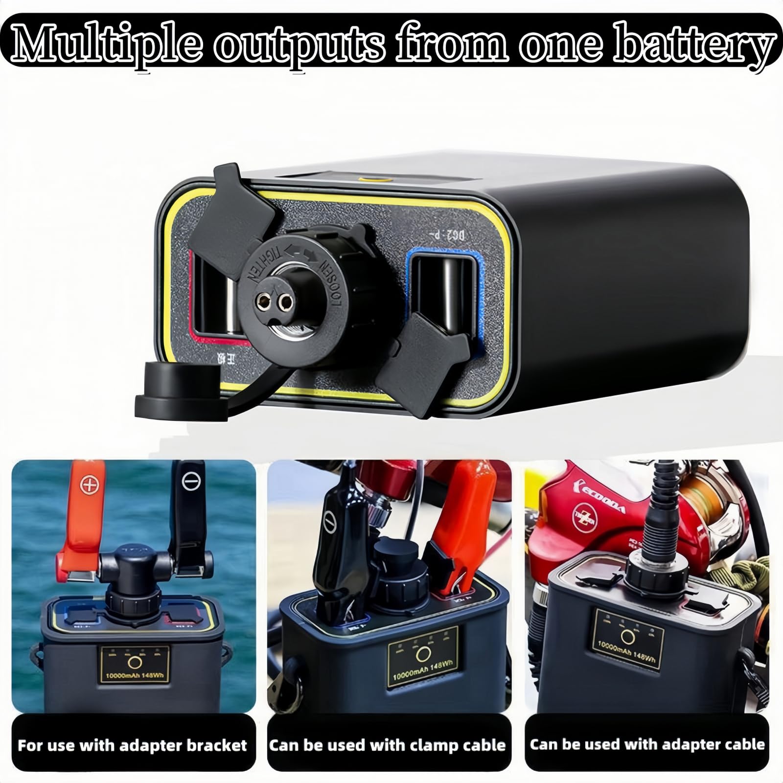 Velycein battery dual interfaces simplify reel switching across brands
