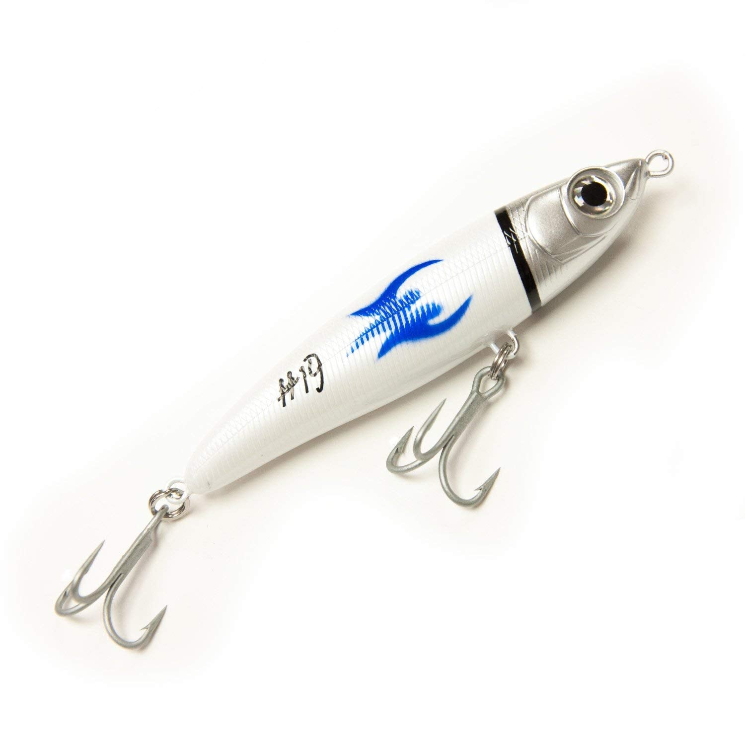 VENSE Dynamic lure body shows chip-resistant coating for long-lasting surface action.