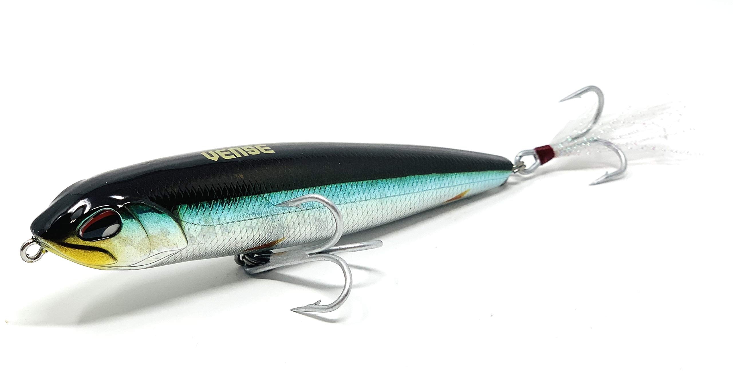 VENSE Tumbao 130 surface-evolution stick topwater lure for saltwater and freshwater fishing