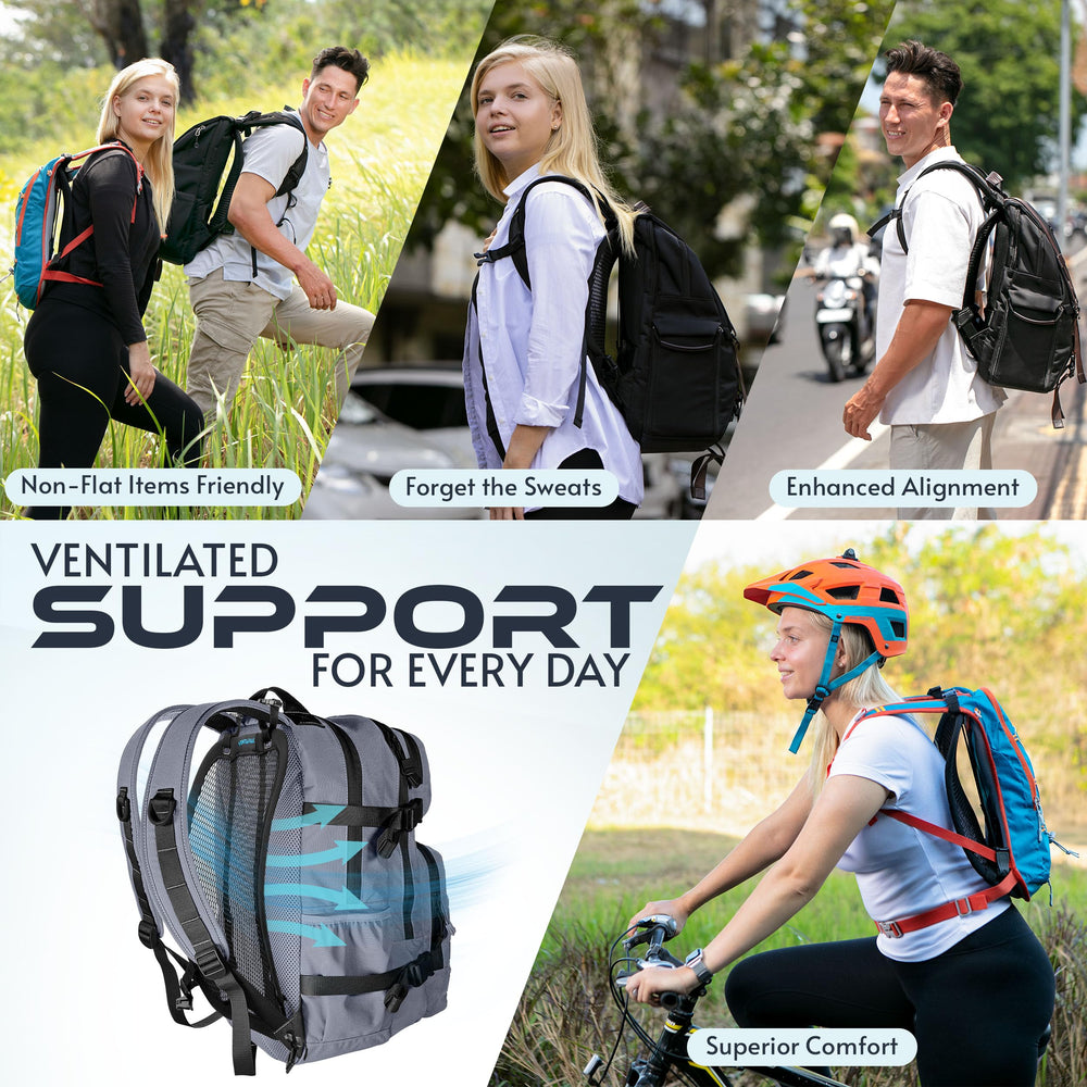 VentaPak aluminum-frame durability test image emphasizes sturdy build