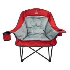 Venture Forward camping chair with durable steel frame demonstrates long-lasting outdoor support.