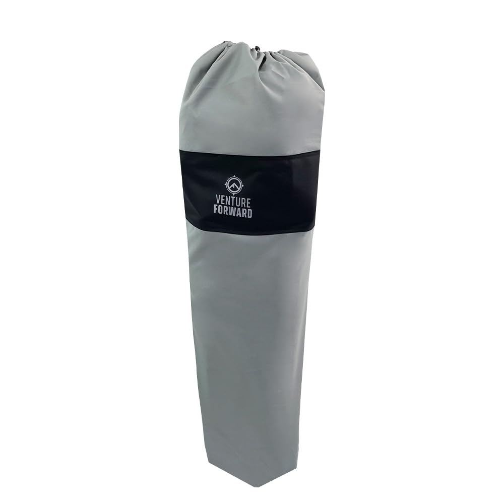 Venture Forward carry bag and strap ensure easy transport to campsite.