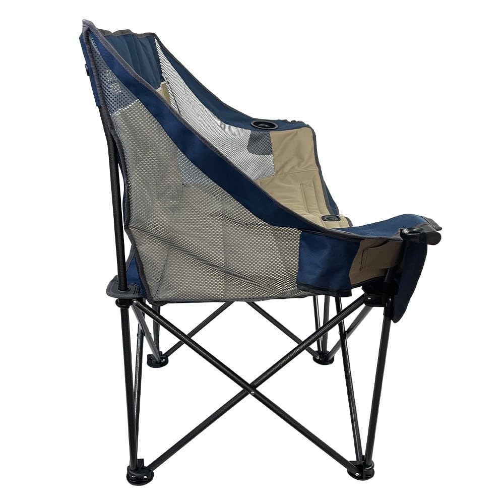 Venture Forward dual cup holders and storage pocket for convenient drinks.