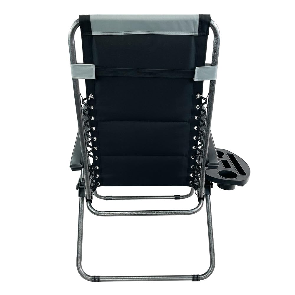 Venture Forward Everyday padded zero gravity chair headrest close-up shows adjustable comfort