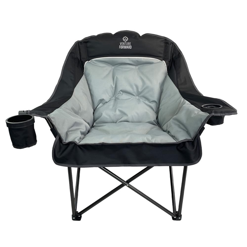 Venture Forward chair side view highlighting sturdy frame for outdoor reliability.