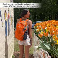 Venture Pal 40L backpack with wet pocket design keeps damp items separated.