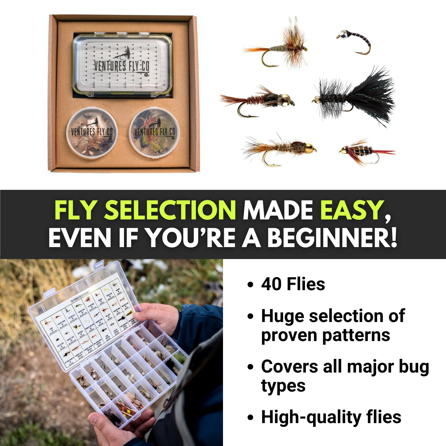 Ventures Fly Co forceps and nipper in-hand for precise rigging