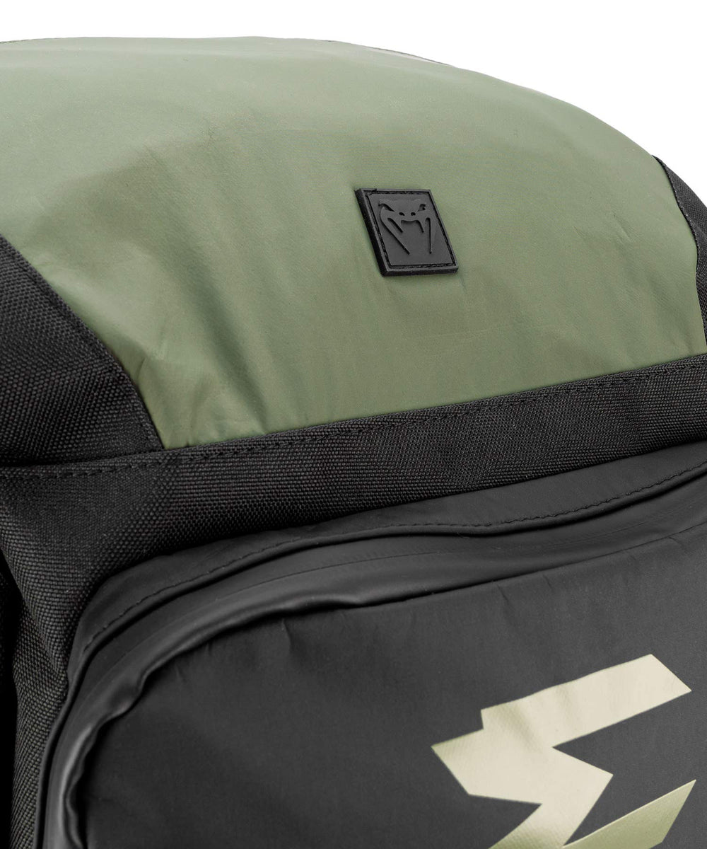 Venum Challenger Xtrem Evo backpack back view highlighting padded panel