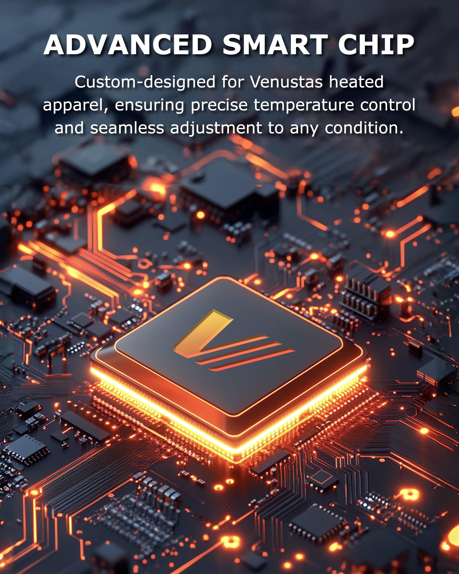 Venustas 35W battery pack fast-charging enables on-the-go device charging.