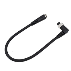 VersaGenius power cable 0.45m, compact and portable for on-the-go fishing.
