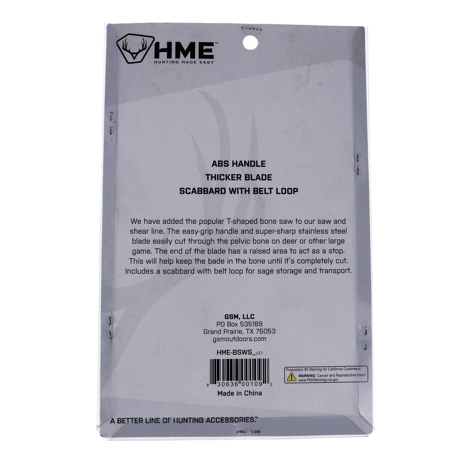 Versatile field-use bone saw for dressing game and camping