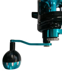VT500 max drag test at 35 kg for powerful saltwater targeting.