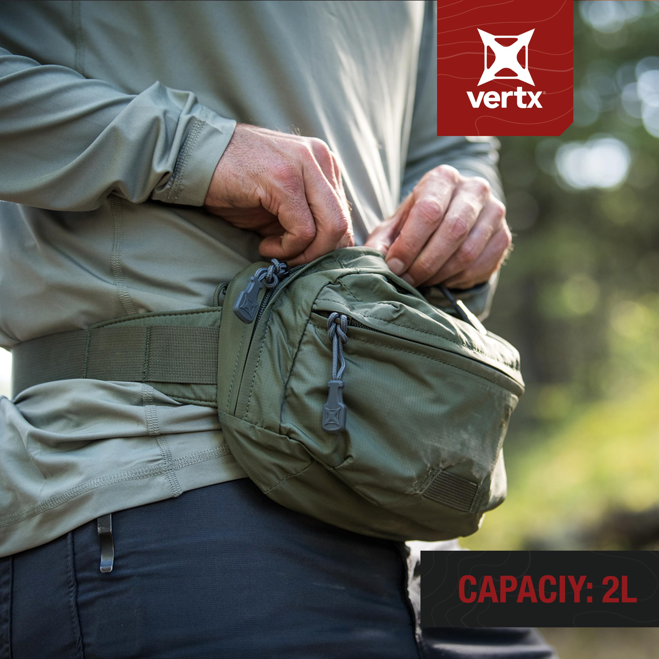 Vertx Long Walks waist pack urban-use, lightweight comfort for on-the-go days.