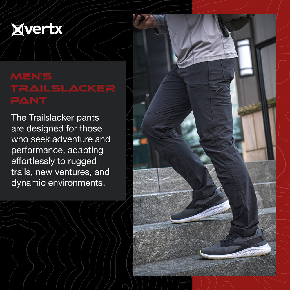 Vertx Trailslacker pants, side pocket access for quick EDC gear retrieval